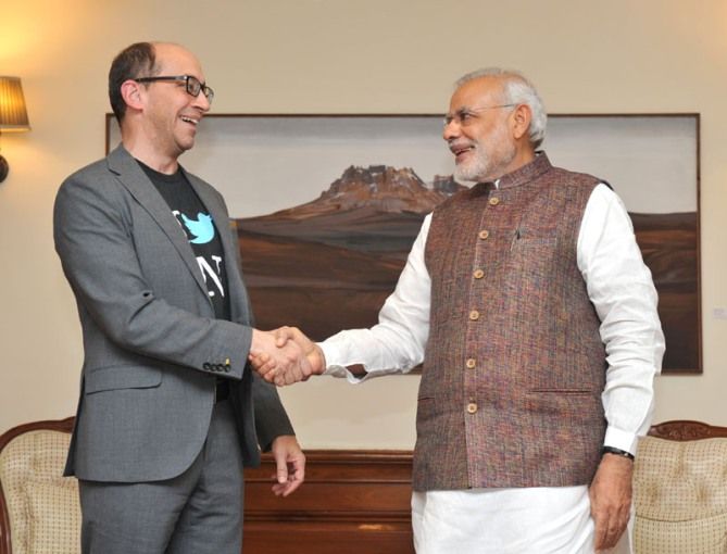 Twitter CEO meets Prime Minister Narendra Modi