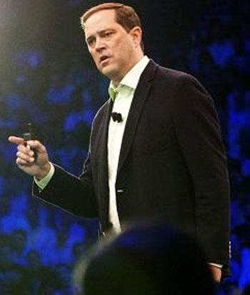 Cisco veteran Chuck Robbins, 49, will take over as CEO. Photograph, courtesy: Cisco