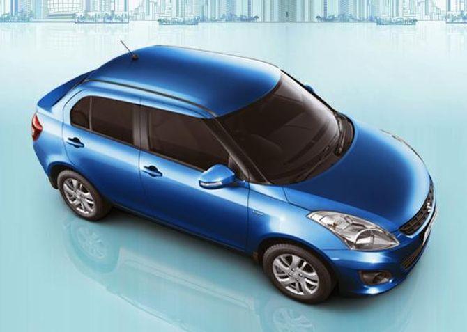 Maruti Swift Dzire.