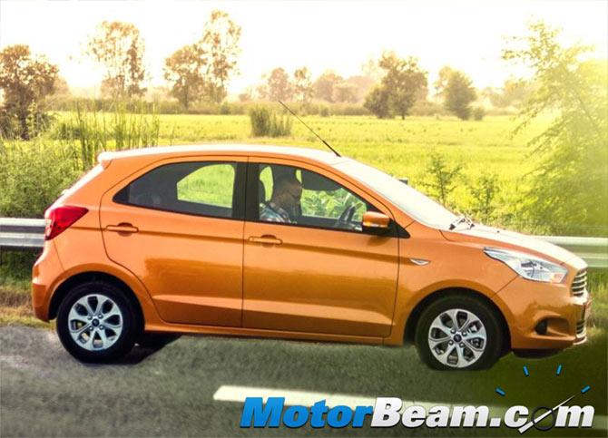 Stylish & safe, the new Ford Figo is a great hatchback - Rediff.com ...