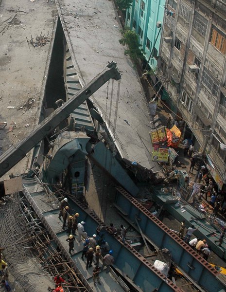The flyover collapse