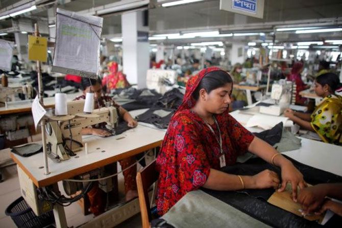 A garment factory