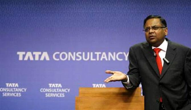 TCS CEO N Chandrasekharan