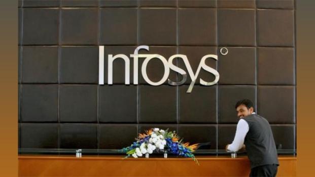 Infosys was among the laggards