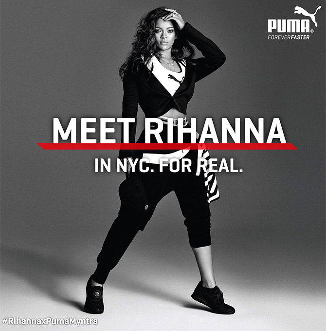 Rihanna for Myntra