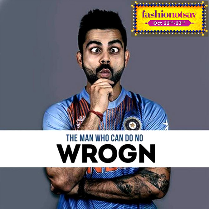 As does Virat Kohli