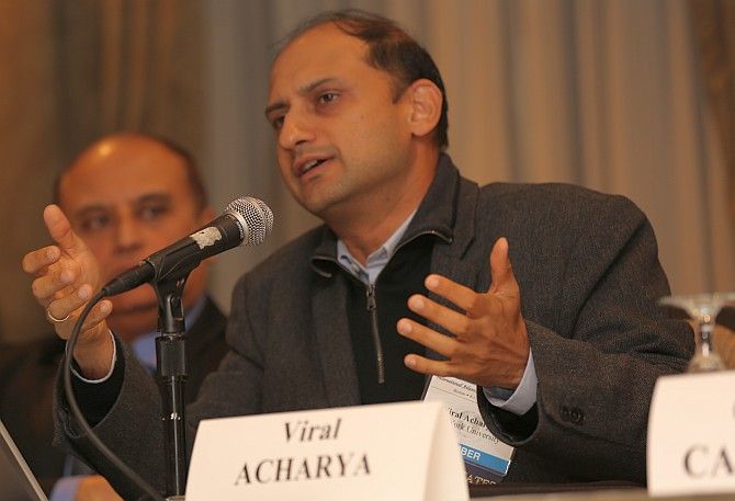 Dr Viral Acharya, the RBI's new deputy governor.
