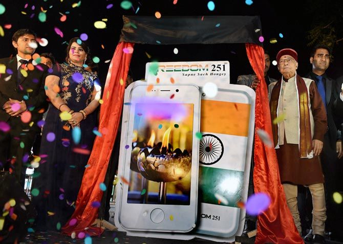 The launch of Freedom 251