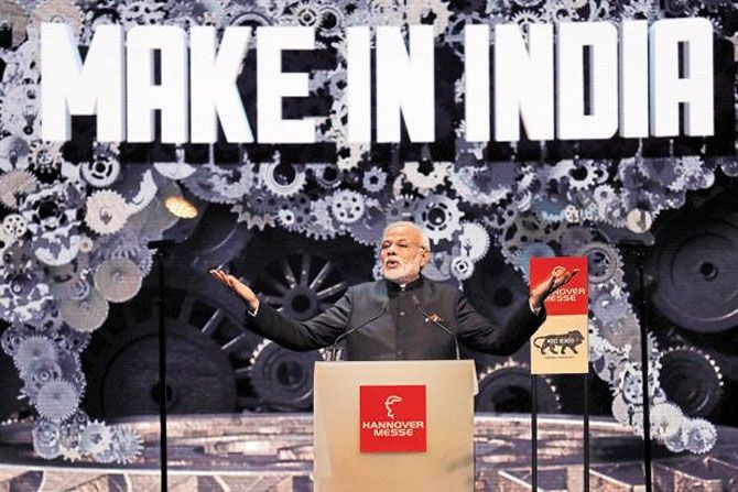 Modi promotes Make In India