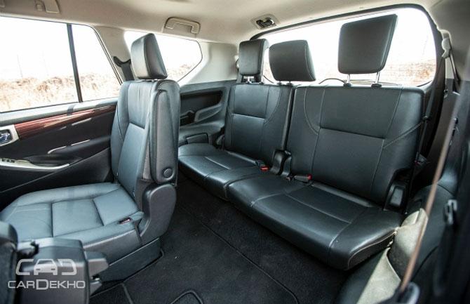 Toyota Innova Car Interior Images