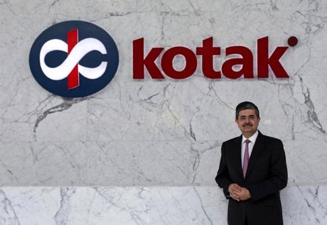 Kotak Mahindra's Uday Kotak. Kotak Mahindra Bank's market cap now equals that of 23 State-owned banks combined.