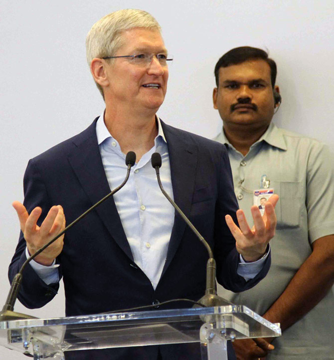 Apple Sets Record Revenue in India: CEO Tim Cook