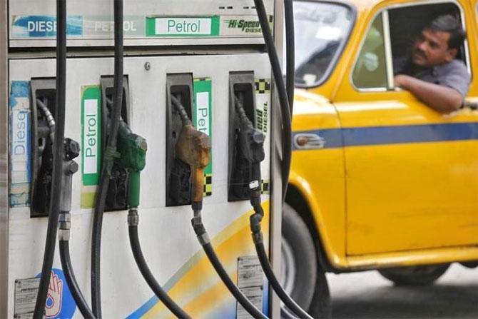 Diesel and Petrol pump