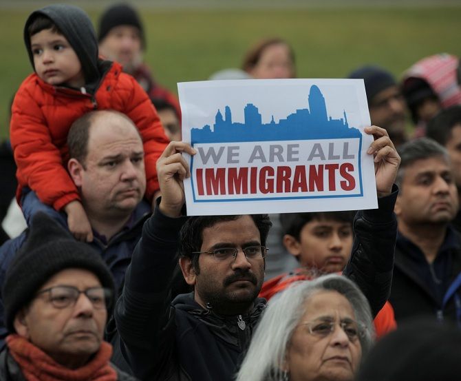 Indian American immigrant H-1B