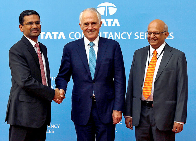TCS CEO and TCS COO