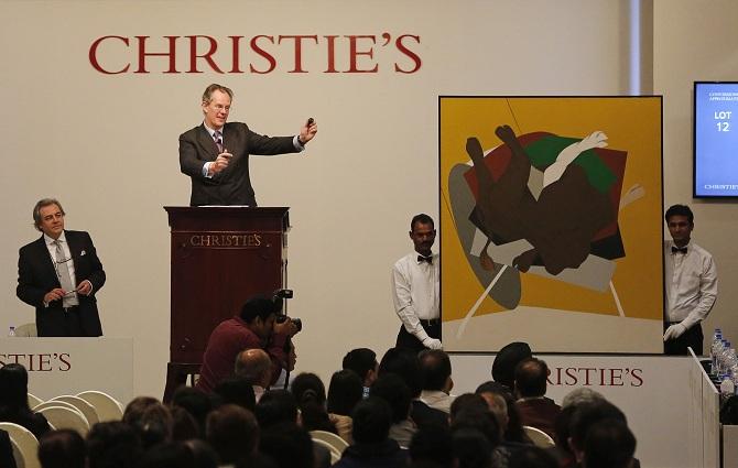 Tyeb Mehta at Christies