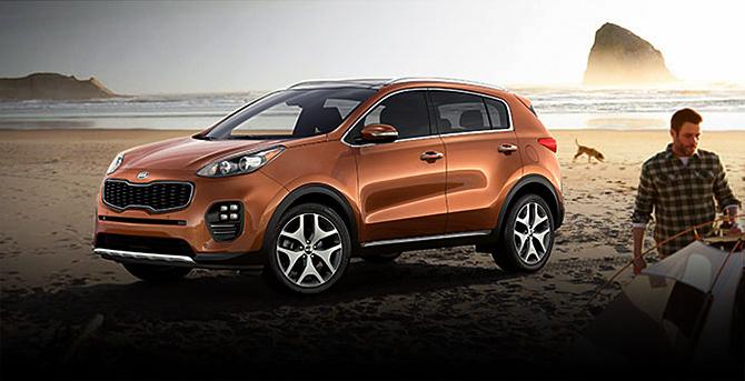 A Kia Sportage
