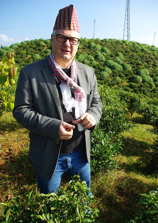 Marcus Wulf, managing director, Hamburg Tea