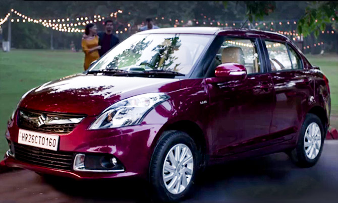 The all new Maruti Dzire