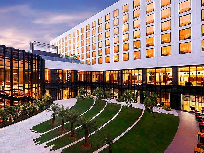 Novotel, Aerocity, New Delhi. Courtesy Novotel