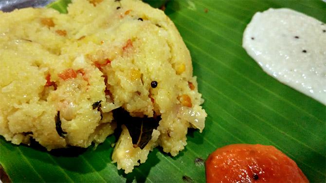 Upma Photo by Thamizhpparithi Maari/Wikimedia Commons