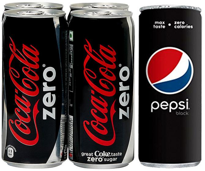 Zero Coke and Black Pepsi coming soon