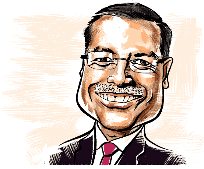 Sanjiv Goenka. Illustration: Dominic Xavier/Rediff.com