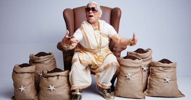 Rapper Granny Tata Coffee