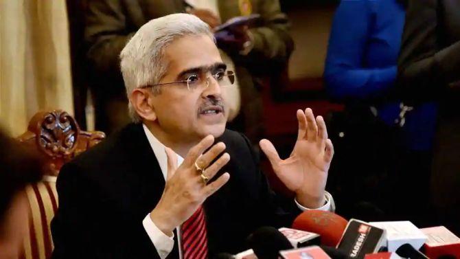 RBI governor Shaktikanta Das