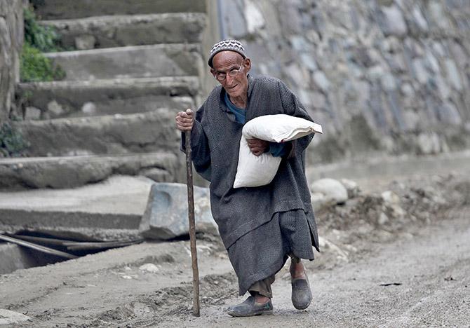 Census data reveals Indians above 60 will be 173 million by 2025. Photograph: Danish Ismail/Reuters.