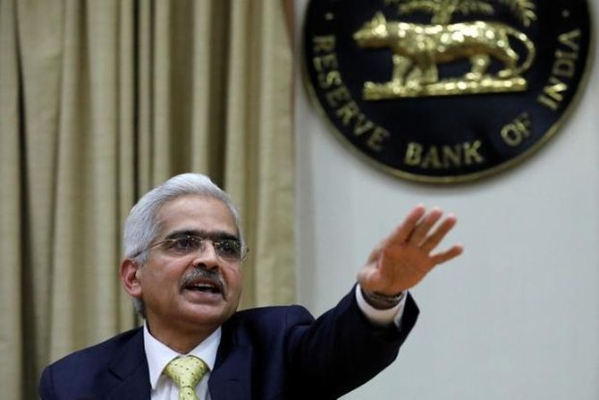 Reserve Bank of India Governor Shaktikanta Das. Photograph: Danish Siddiqui/Reuters