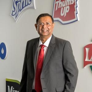 T Krishnakumar, president and chief executive officer, Coca-Cola India T Krishnakumar, president and chief executive officer, Coca-Cola India