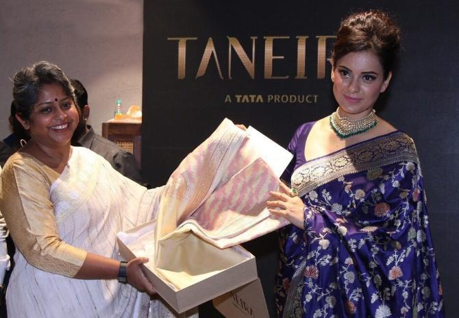 Kangana Ranaut promotes Taneira