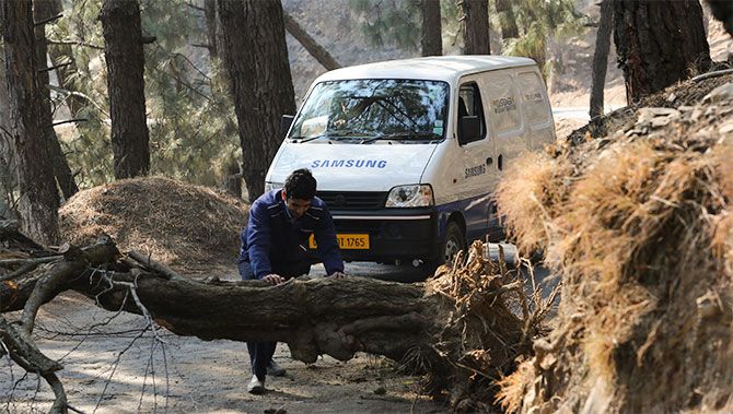 Samsung vans have clocked 1 million kilometres in India. Photograph: Courtesy Samsung India