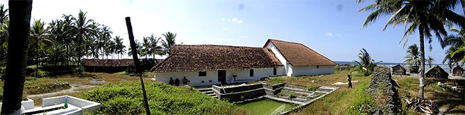 Moideen Mosque, Kalpeni. Photograph: Courtesy Vaikoovery/Wikimedia Commons. 