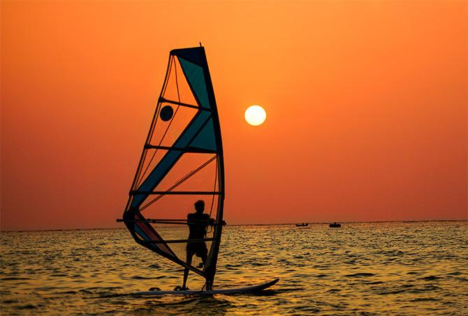 Kavaratti Island, Lakshadweep. Photograph: Courtesy The.chhayachitrakar/Wikimedia Commons