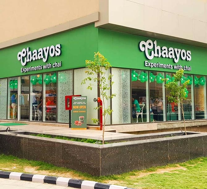 A Chaayos outlet. Photograph: Courtesy Chaayos/Facebook.