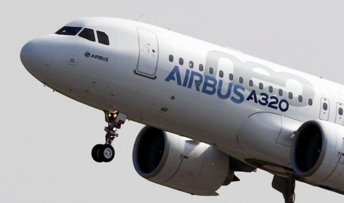 Airbus A320 aircraft