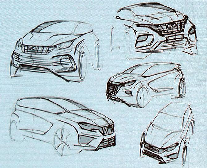 Marazzo sketches