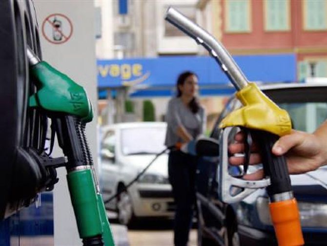 Petrol, diesel prices cut by Rs 2 each