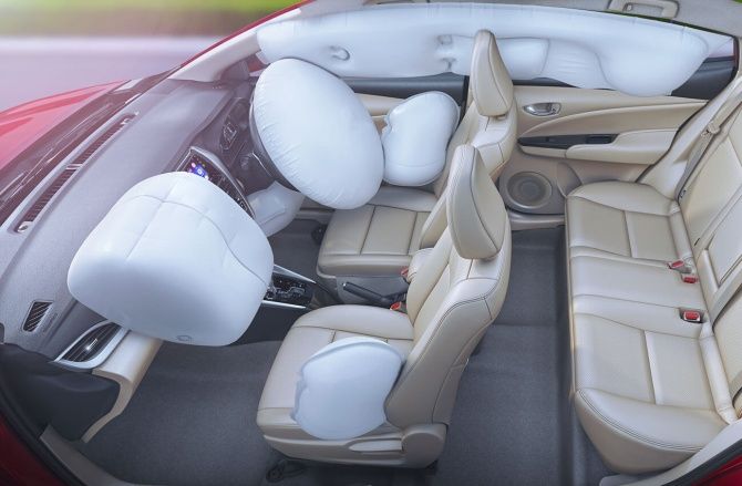 Toyota offer seven airbags across variants in the C segment