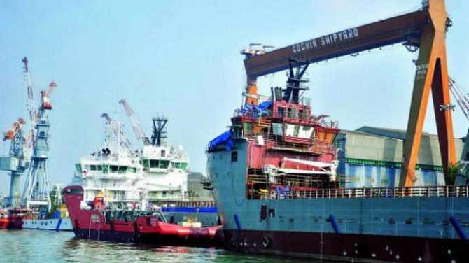 Udupi Cochin Shipyard Bags Rs 1,100 cr Order for Cargo Vessels