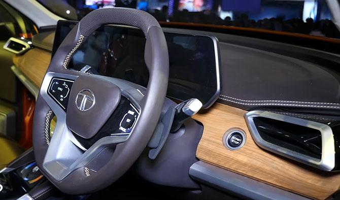 The Tata  Harrier Interiors