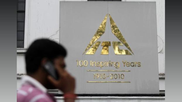 ITC was the top gainer in the Sensex pack