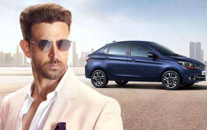 Tata Motors has Hrithik Roshan introducing the new Tigor