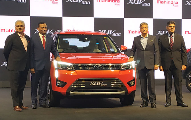 The XUV300 launch in Mumbai