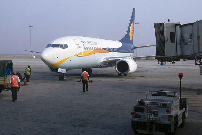 Jet Airways Photograph: Vivek Prakash/Reuters