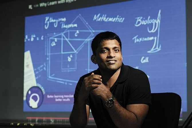 Edtech company Byju's plans asset sale to pay off $1.2 billion loan - Rediff.com