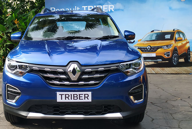 Feature-packed Renault Triber is a good city car - Rediff.com