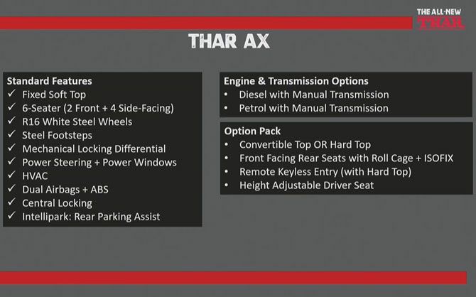 Tha Ax features